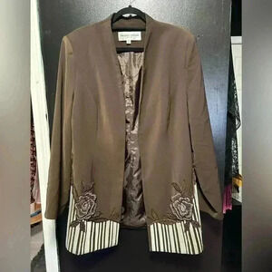 Woman’s Size 18 Maxene Couture Vintage Blazer Suit Jacket Plus Size Grandmacore